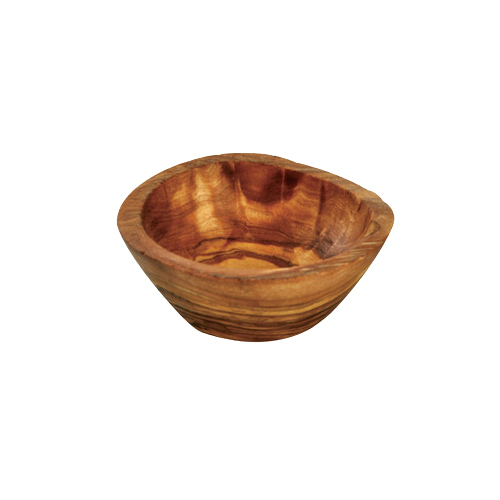Round rustic bowl