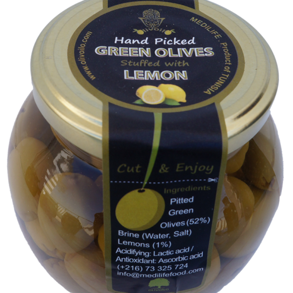 lemon stuffed olives