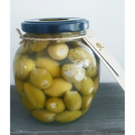 Green Olives Stuffed with Garlic 2