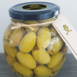 Pitted Green Olives with Fennel
